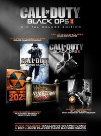 Call of Duty: Black Ops II - Digital Deluxe Edition cover