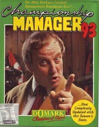 Championship Manager '93 cover