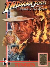 Indiana Jones and the Temple of Doom cover