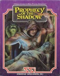 Prophecy of the Shadow cover