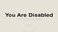 You Are Disabled cover