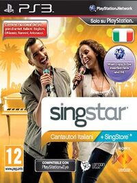 SingStar: Cantautori Italiani cover