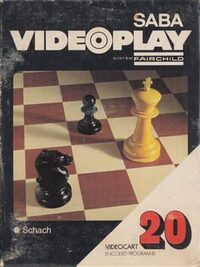 Videocart 20 - Schach cover