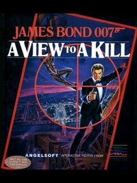 James Bond 007: A View to a Kill cover