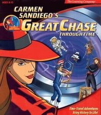 Carmen Sandiego's Great Chase Through Time cover
