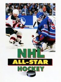 NHL All-Star Hockey '95 cover