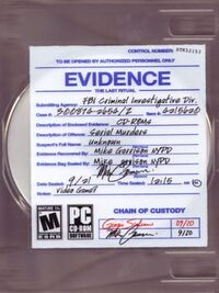 Evidence: The Last Ritual cover