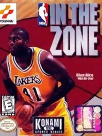 NBA in the Zone cover