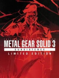 Metal Gear Solid 3: Subsistence - Limited Edition cover