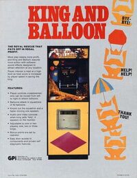 King & Balloon cover