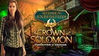 Hidden Expedition: Crown of Solomon - Collector's Edition cover