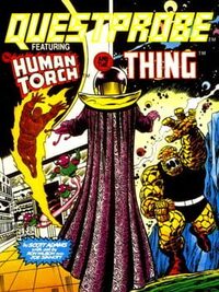 Questprobe featuring Human Torch and the Thing cover