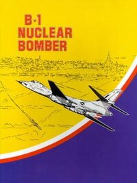 B-1 Nuclear Bomber cover