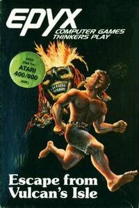 Escape from Vulcan's Isle cover