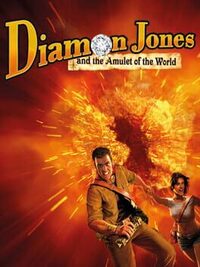 Diamon Jones and the Amulet of the World cover
