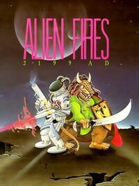Alien Fires: 2199 AD cover
