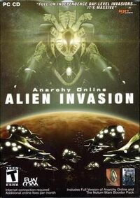 Anarchy Online: Alien Invasion cover