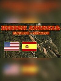 Hidden Animals: English - Spanish cover