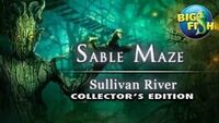 Sable Maze: Sullivan River - Collector's Edition cover