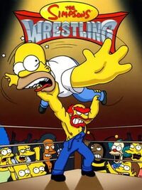 The Simpsons Wrestling cover