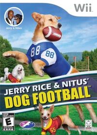 Jerry Rice & Nitus' Dog Football cover