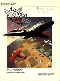 Microsoft Flight Simulator 4.0 cover