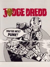 Judge Dredd cover