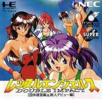 Wrestle Angels: Double Impact cover