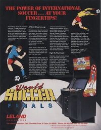 World Soccer Finals cover