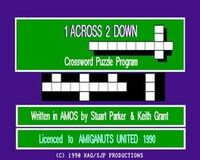 1 Across 2 Down cover