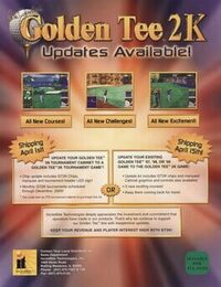 Golden Tee 2K cover