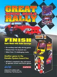 1000 Miglia: Great 1000 Miles Rally cover