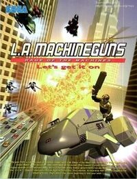 L.A. Machineguns: Rage of the Machines cover