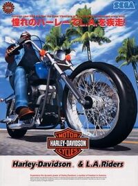 Harley-Davidson & L.A. Riders cover