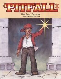 Pitfall II: Lost Caverns cover