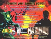 Area 51/Maximum Force Duo cover