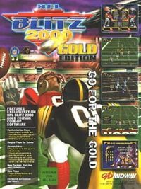 NFL Blitz 2000: Gold Edition cover