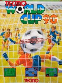 Tecmo World Cup '90 cover
