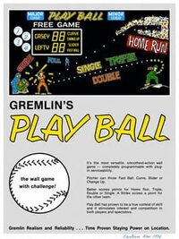 Play Ball cover