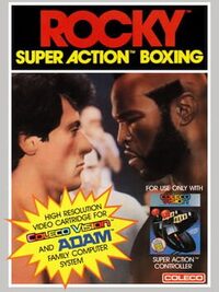 Rocky Super Action Boxing cover
