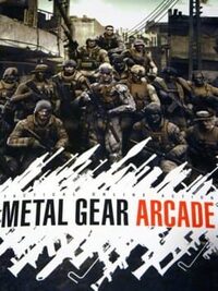 Metal Gear Arcade cover