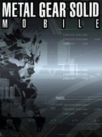 Metal Gear Solid Mobile cover