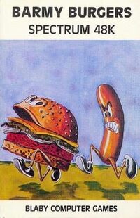Barmy Burgers cover