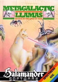 Metagalactic Llamas Battle at the Edge of Time cover