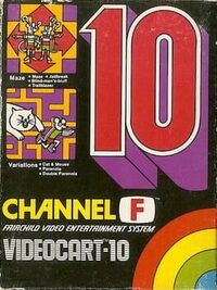 Videocart-10: Maze, Cat and Mouse cover
