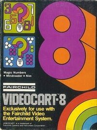 Videocart-8: Magic Numbers - Mind Reader & Nim cover