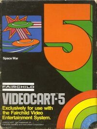 Videocart-5: Space War cover