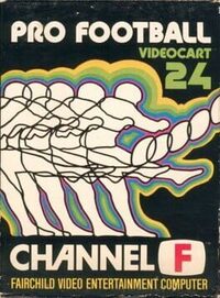 Videocart-24: Pro Football cover