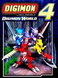 Digimon World 4 cover