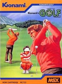 Konami's Golf cover